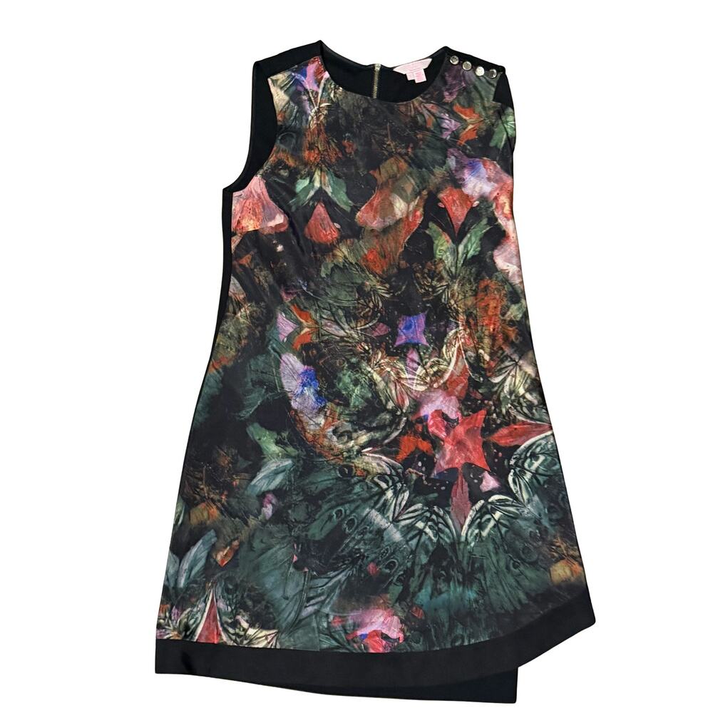 Ted Baker London Sleeveless Butterfly Cape Dress – Size 2 - Picture 3 of 8